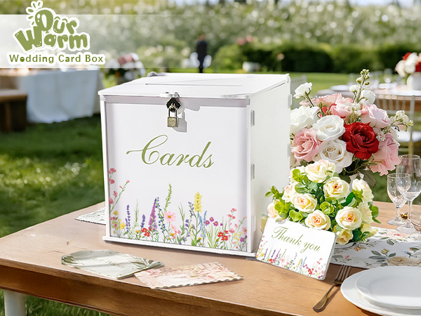 wedding card box