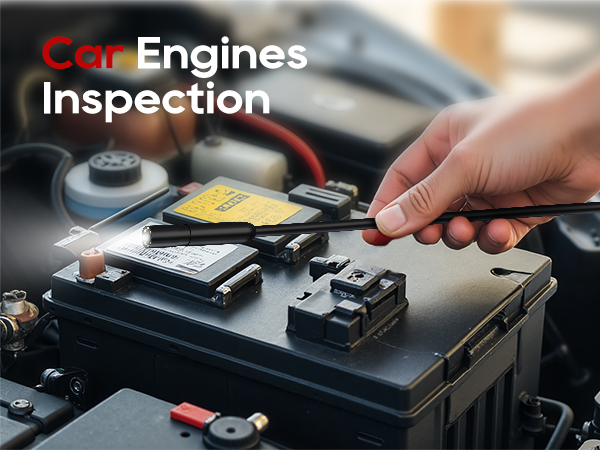 endoscope camera with light