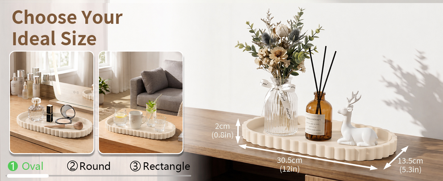 bathroom countertop tray