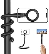 TELESIN° Magnetic Flexible Phone Mount Clamp Tripod Stand Stick Pole for Phones, Stroller Treadmi...