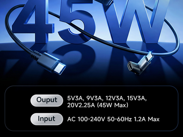 45W USB C Charger