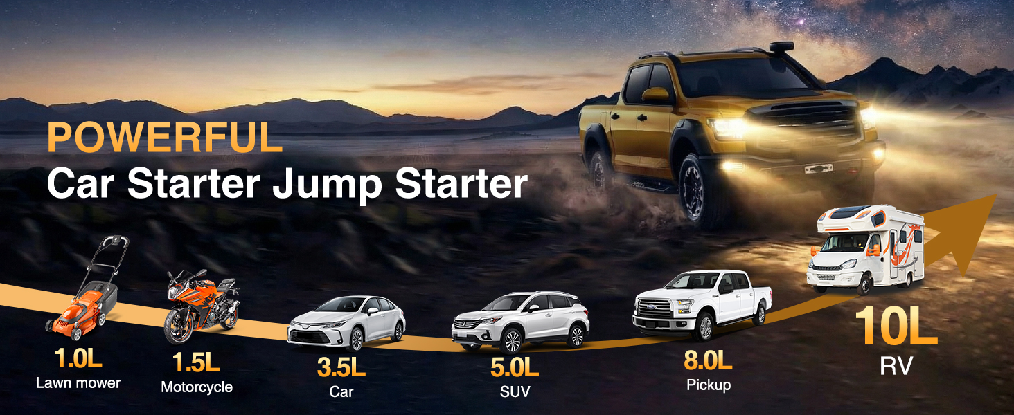 Jump Starter Jump Start Car Jump Starter battery jumper starter portable car battery charger