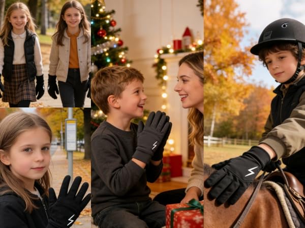 kids athletic gloves kids thermal gloves boys gloves 10-12 years toddler gloves warm soccer gloves