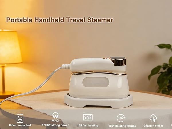 handheld travel steamer