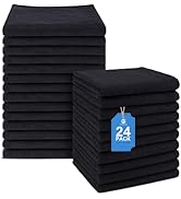 GLIMGLINT Salon Towels 24 Pack, Microfiber Hair Towels Bulk (16"x29") - 7X Super Absorbent, 50% F...