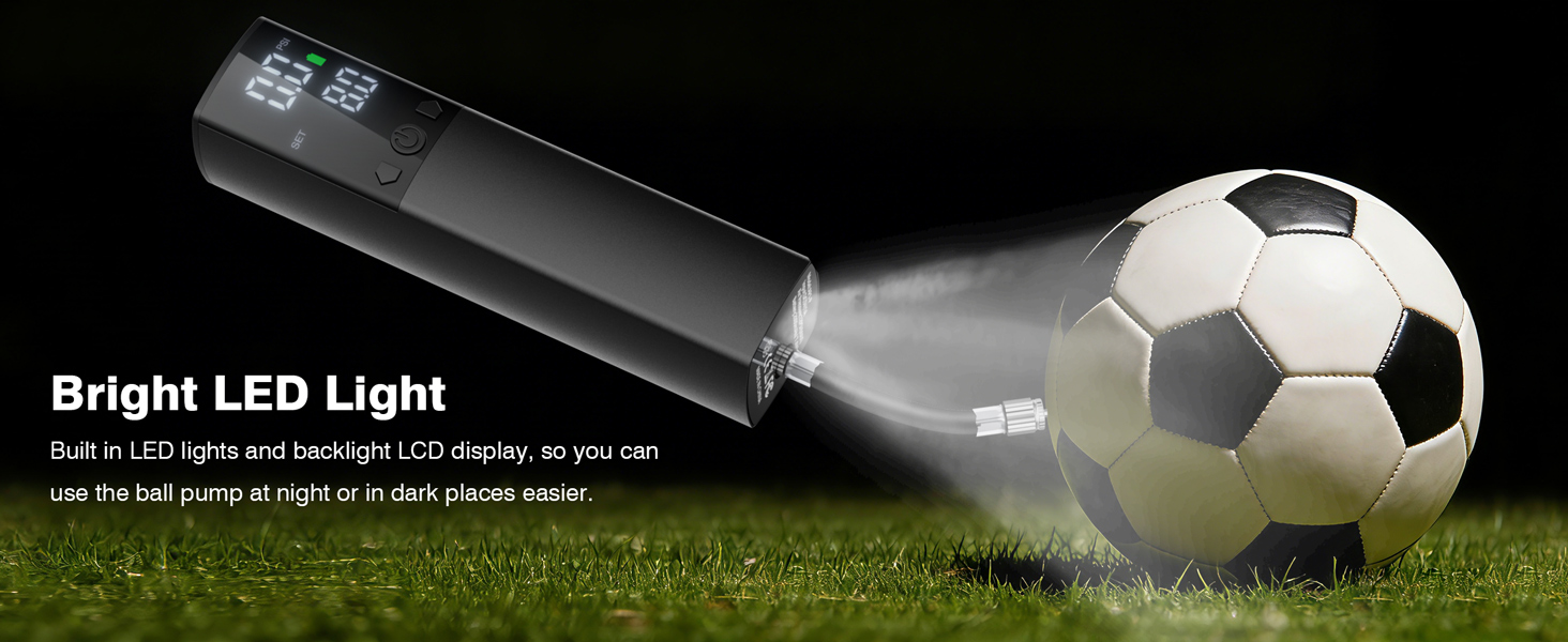 electric soccer ball pump