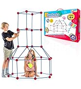 Power Your Fun Fun Forts Kids Tent for Kids - 81 Pack Fort Building STEM Toys Kit, Construction T...