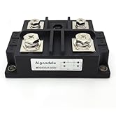Aigoodele Bridge Rectifier 400A 1600V 4 Terminals 1 Phase Diode Module Rectifier MDQ400A-16