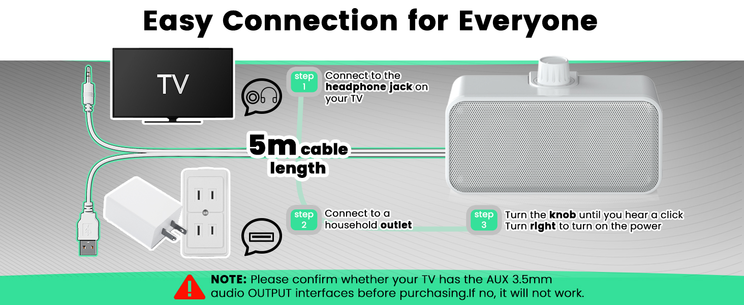 tv speaker for elderly