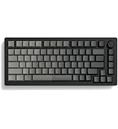 Double Shot PBT keycap set,Shine Through keycaps 75 percent, Cherry Profile custom Key caps,Gradi...