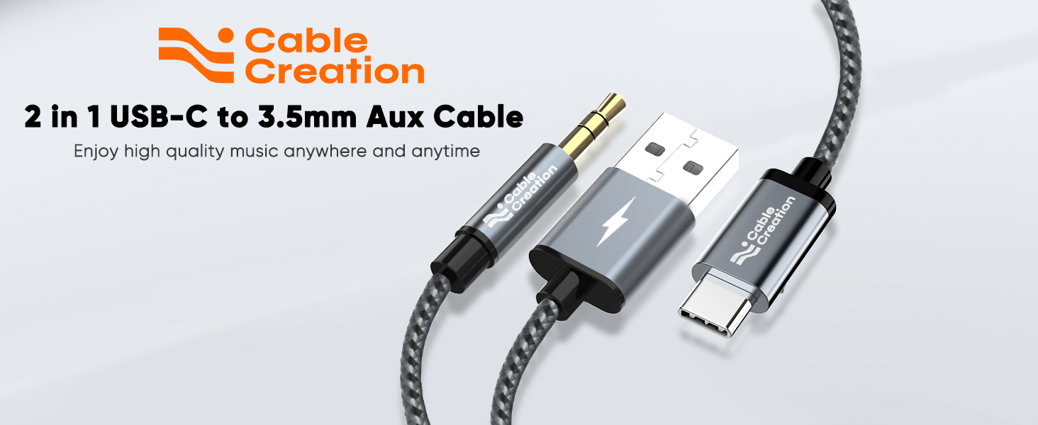 usb c to aux cable, usb c to aux and charger