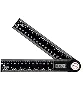GemRed 82305 Digital Angle Finder Protractor (Aluminum)