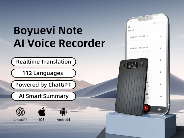 AI voice recorder