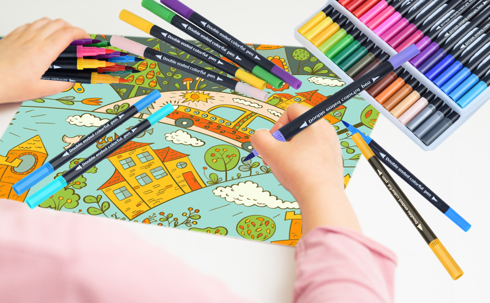 Watercolor &amp;amp; Drawing Pens