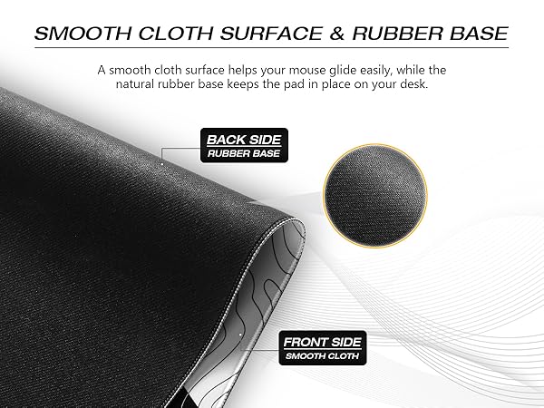 Gaming mouse pads
