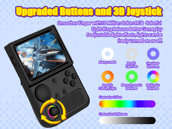 retro handheld game console gaming video consoles stick retroid pocket games hand held gameboy