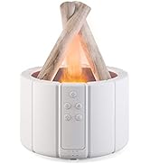 YALEDI Campfire Flame Fire Diffuser, Bonfire Aromatherapy Essential Oil Diffuser, 250ml Wood Cool...