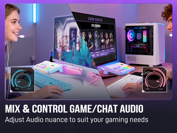 SC8 Game/Chat balance