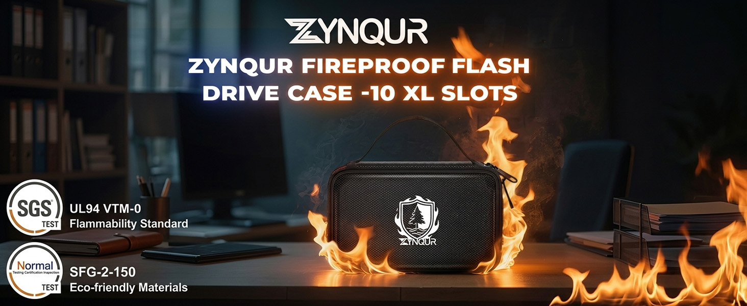 fireproof flash drive case