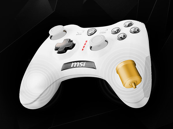 DUAL VIBRATION MOTORS INSIDE