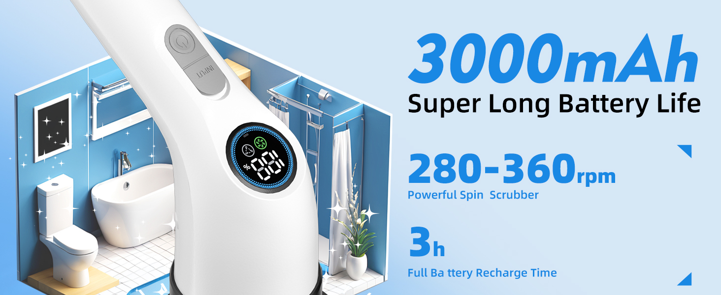 bathroom scrubber electric