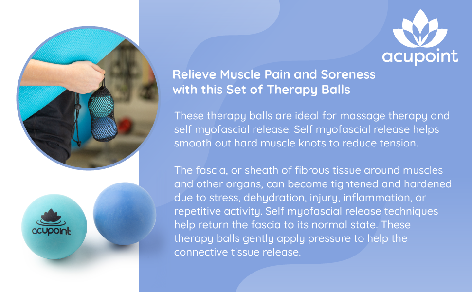 Fascial Balls Fascia Balls Myofascial Balls Yoga Balls Therapy Balls Massage Therapy Balls lacross