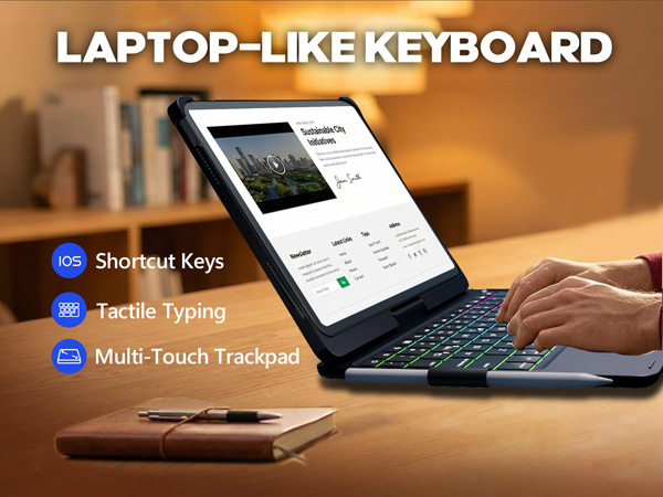 ipad air 11 inch case with keyboard