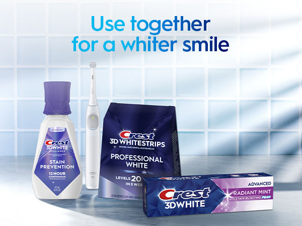 use together for a whiter smile