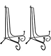 Teamkio Improved Anti-Slip Plate Holder Display Stand, Picture Frame Holder Stand, Easel Display ...