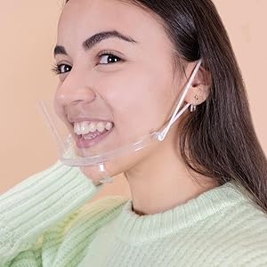 Clear Sanitation Mask