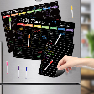 Super Value Pack of 3 Calendar Board