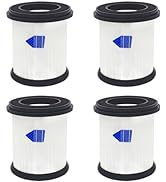 4 Pack Hepa Filter Replacement for Inse S6t S6p Pro N5s Cordless Vacuum Cleaner,With Mesh Filter ...