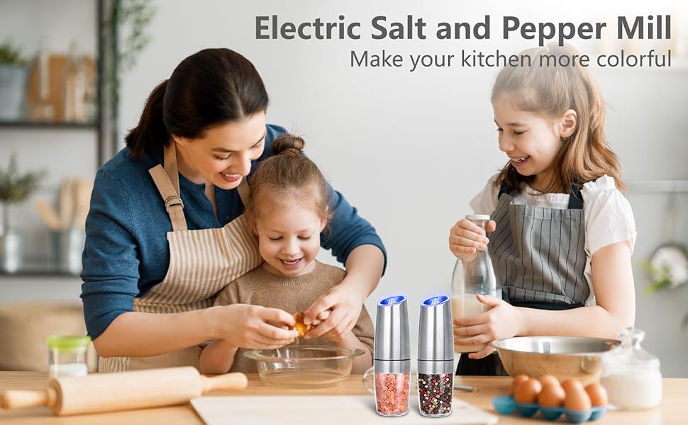 electric salt and pepper mill