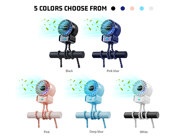 Mini Portable Stroller Fan