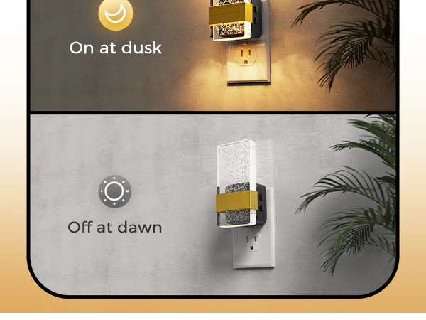 Dusk to Dawn Sensor Dimmable Nightlights