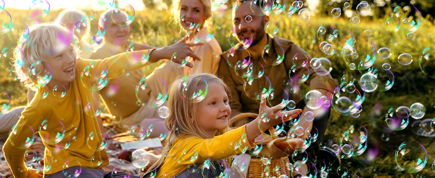 bubble machine for toddlers 1-3 for kids for parties for wedding bubble maker bubble blower