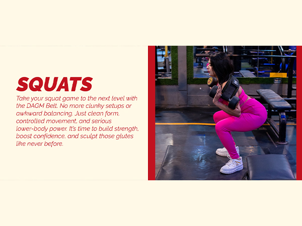 Squats hip thrust belt