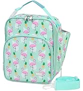 Lunch Boxes Bag for Kids,VASCHY Insulated Lunchbox Reusable Containers for Girls with Detachable ...