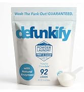 Enzyme Laundry Detergent Powder, Scent Free 92 Load. Enzyme Clothing Detergent Laundry Soak Strip...
