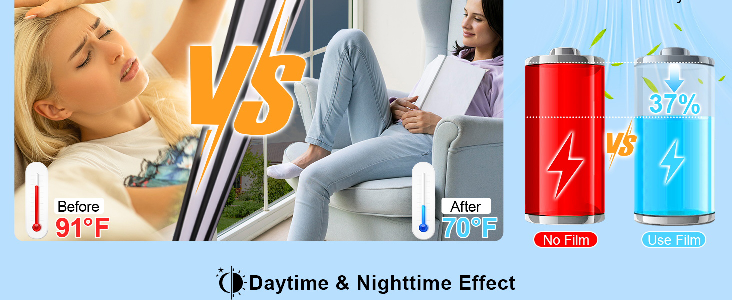 reflective window film heat blocking