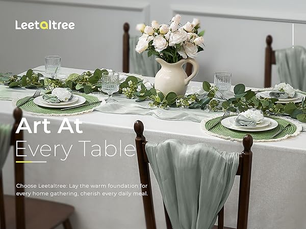 Coton Round Placemats