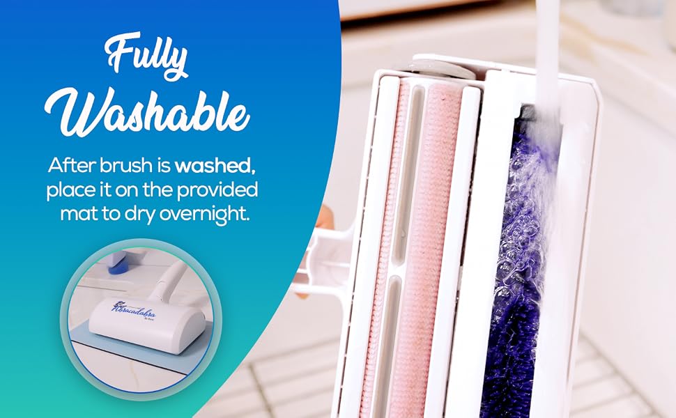 washable dogs brush