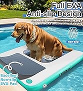 AWSUM Inflatable Dog Water Boat Ramp Dock