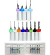 End Mill Sets, Tungsten Steel CNC Router Burrs End Milling Engraving Bits Drilling Hole Tool for ...
