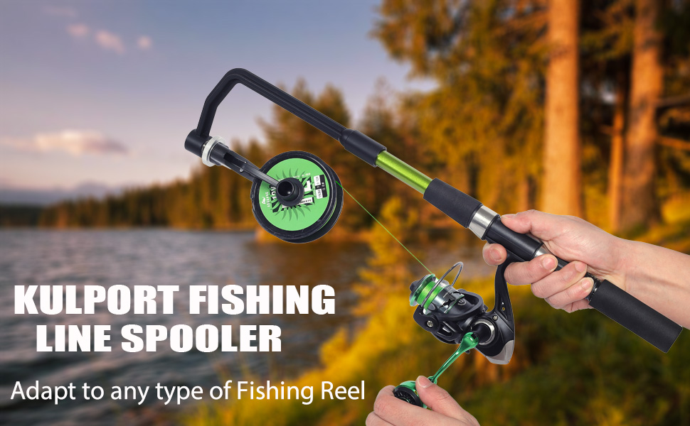  KULPORT FISHING LINE SPOOLER