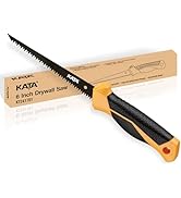 KATA 6 Inch Drywall Saw, Sharp Jab Saw for Pumpkin Carving &amp; DIY Cutting | SK5 Blade with Triple ...