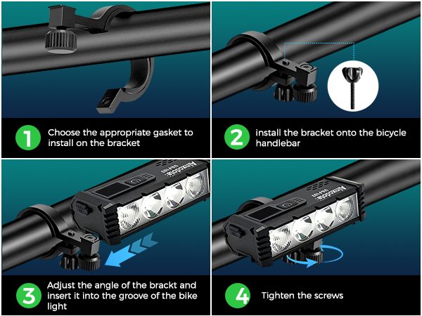 luces para bicicleta