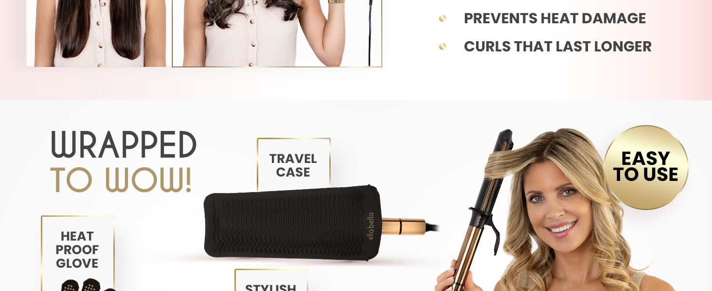 Curling Iron Premium A+ Content
