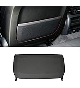 Jaronx Compatible with BMW Seat Back Pocket Cover, Genuine Leather Back Seat Pocket Cover Backres...