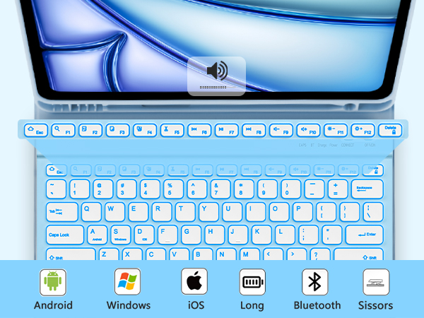 ipad air 13 inch case keyboard